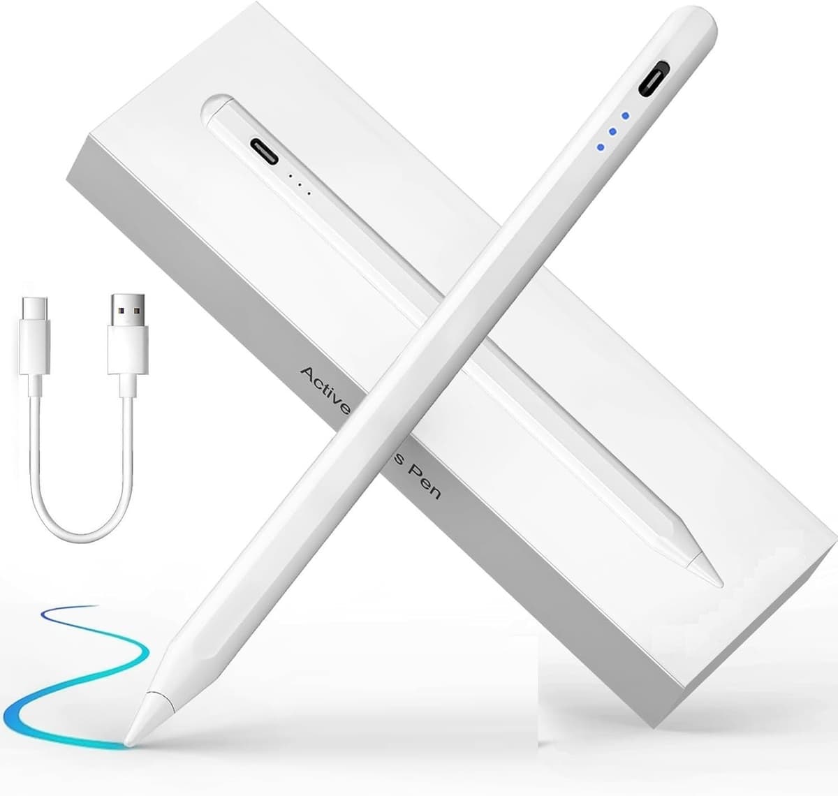 Universal Rechargeable Capacitive Stylus Pen for Android Phones&Samsung Tablets
